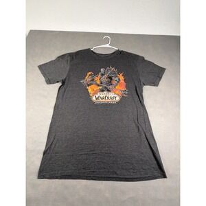 World of Warcraft Shadowlands Bolvar Graphic T-Shirt Mens Large Charcoal Grey